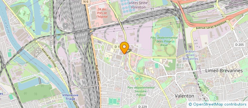 localisation de l'entreprise MADAME VERONIQUE ARCENS à VILLENEUVE-SAINT-GEORGES