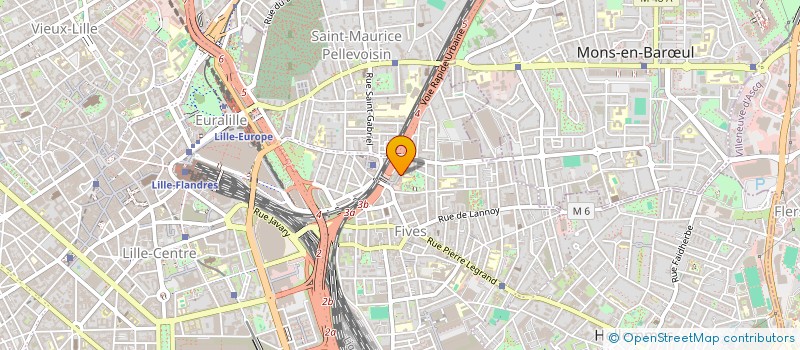 localisation de l'entreprise MADAME VERONIQUE ARIAS à LILLE
