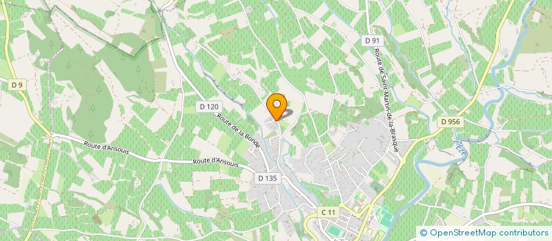 localisation de l'entreprise MADAME VERONIQUE ARISTOTE  LA TOUR-D'AIGUES