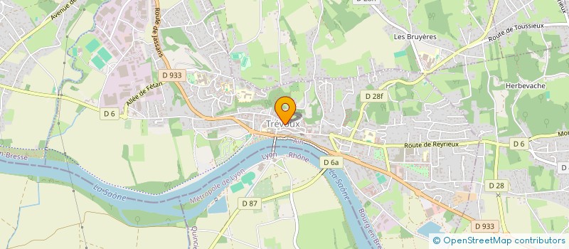 localisation de l'entreprise MADAME VERONIQUE ARLETTI  TREVOUX