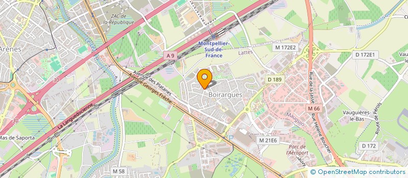 localisation de l'entreprise MADAME VERONIQUE ARMAO à LATTES