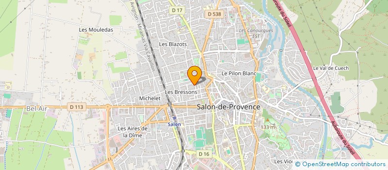 localisation de l'entreprise MADAME VERONIQUE ARRIGHI à SALON-DE-PROVENCE