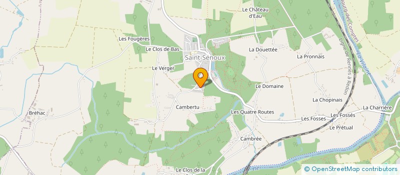 localisation de l'entreprise MADAME VERONIQUE AUBAUD  BOURG-DES-COMPTES