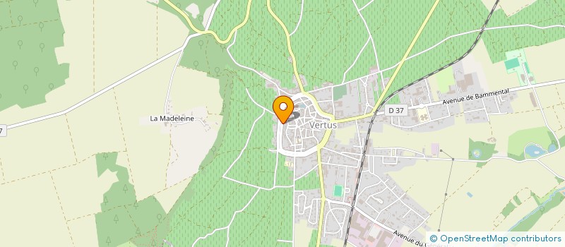 localisation de l'entreprise MADAME VERONIQUE AUDIER  BLANCS-COTEAUX