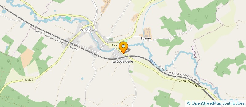 localisation de l'entreprise MADAME VERONIQUE BACCI  MONTGERON