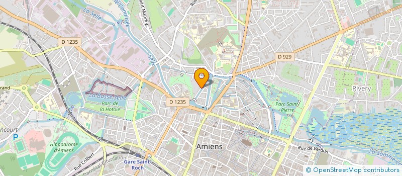 localisation de l'entreprise MADAME VERONIQUE BAILLET  AMIENS