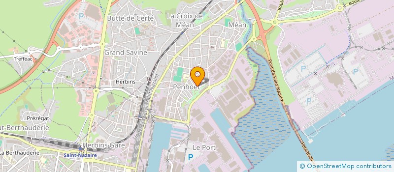 localisation de l'entreprise MADAME VERONIQUE BAILLEUL à SAINT-NAZAIRE