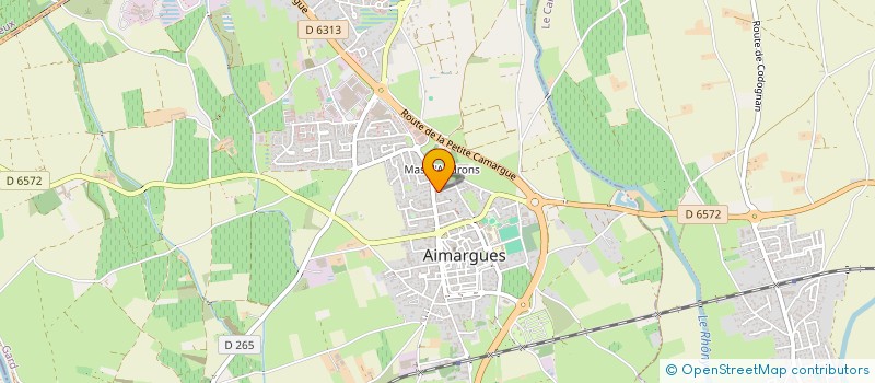 localisation de l'entreprise MADAME VERONIQUE BALTAZAR à AIMARGUES