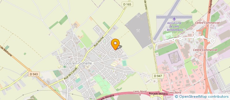 localisation de l'entreprise MADAME VERONIQUE BARCZEWSKI  LOOS-EN-GOHELLE