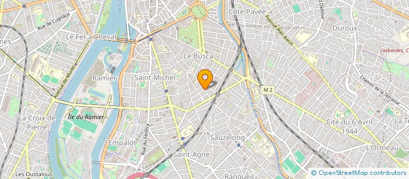 localisation de l'entreprise MADAME VERONIQUE BARNAY à TOULOUSE