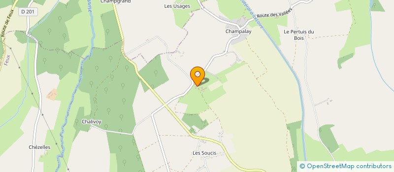 localisation de l'entreprise MADAME VERONIQUE BARNIER  HERRY