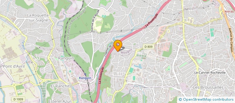 localisation de l'entreprise MADAME VERONIQUE BARNOIN  CANNES