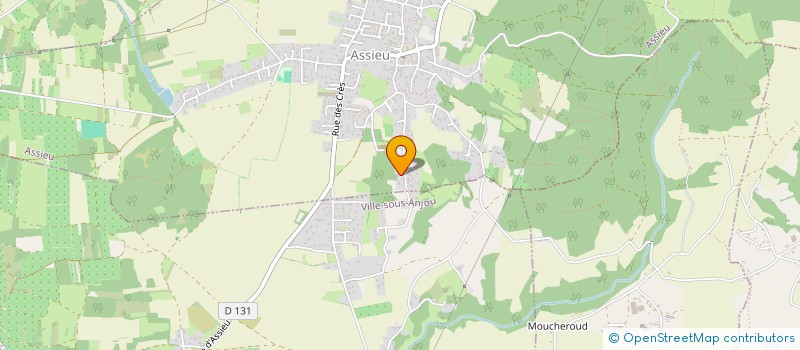 localisation de l'entreprise MADAME VERONIQUE BARREL  ASSIEU