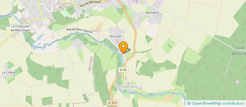 localisation de l'entreprise MADAME VERONIQUE BATTEUX  MONTMIRAIL