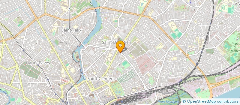 localisation de l'entreprise MADAME VERONIQUE BAUDRILLER à NANTES
