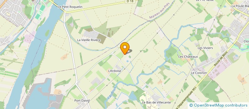 localisation de l'entreprise MADAME VERONIQUE BEAU  DRY