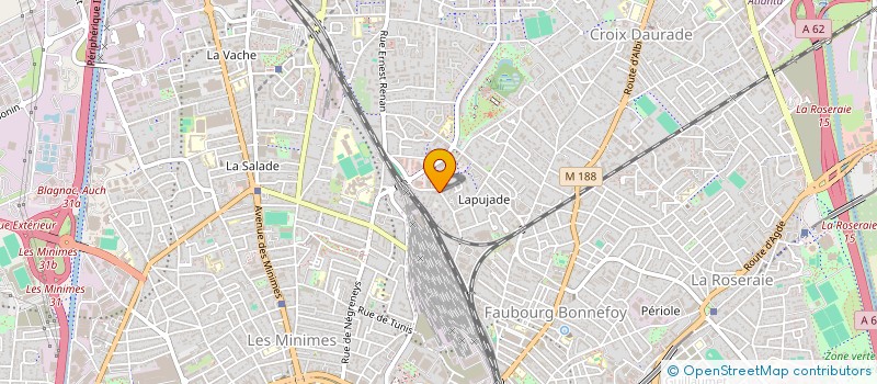 localisation de l'entreprise MADAME VERONIQUE BEAUMONT à TOULOUSE