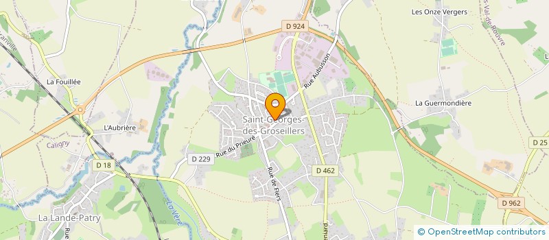 localisation de l'entreprise MADAME VERONIQUE BECHET à SAINT-GEORGES-DES-GROSEILLERS
