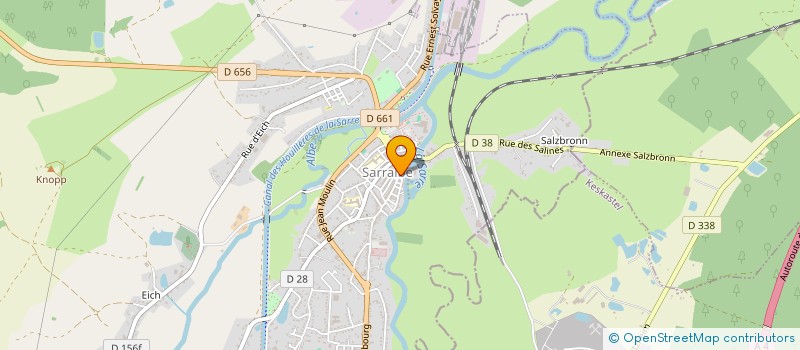 localisation de l'entreprise MADAME VERONIQUE BECKER à SARRALBE