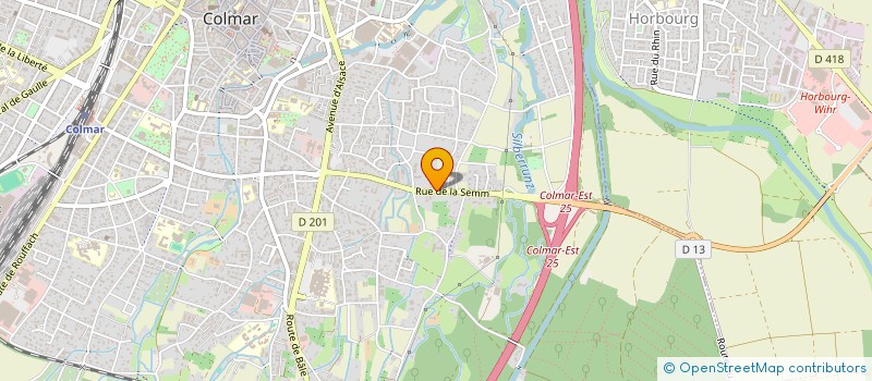 localisation de l'entreprise MADAME VERONIQUE BEDO  COLMAR