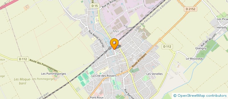 localisation de l'entreprise MADAME VERONIQUE BEGNY  MER