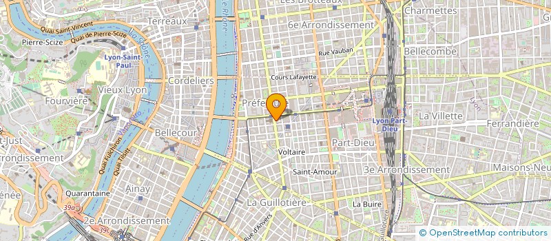 localisation de l'entreprise MADAME VERONIQUE BEHLERT  LYON