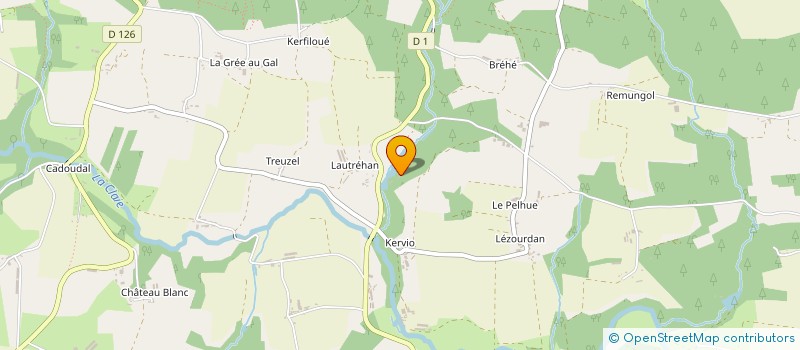 localisation de l'entreprise MADAME VERONIQUE BEHUET  SERENT