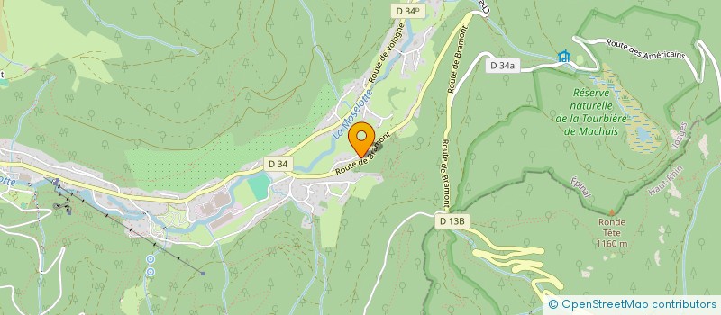 localisation de l'entreprise MADAME VERONIQUE BELEY  LA BRESSE