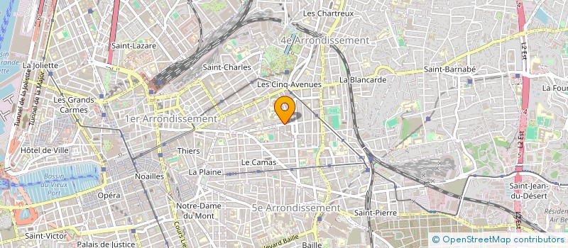 localisation de l'entreprise MADAME VERONIQUE BEN TOLILA  MARSEILLE