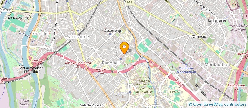 localisation de l'entreprise MADAME VERONIQUE BERTHIER à TOULOUSE