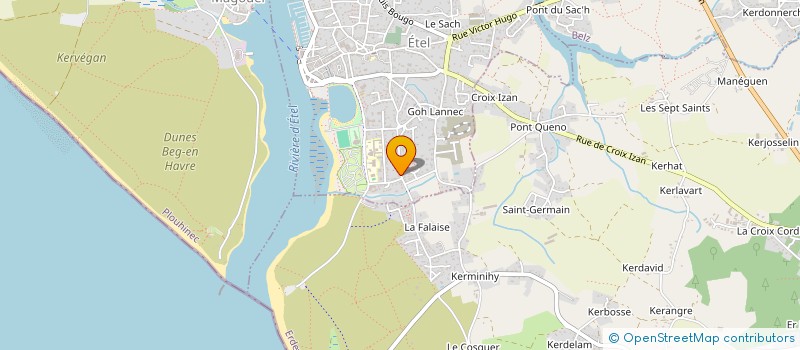 localisation de l'entreprise MADAME VERONIQUE BERTIC  ETEL