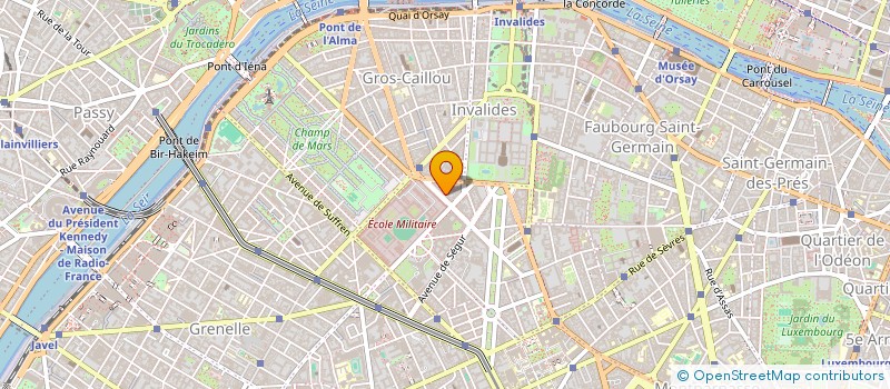 localisation de l'entreprise MADAME VERONIQUE BERTRAND  PARIS