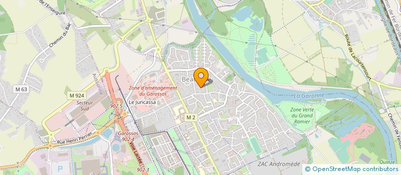 localisation de l'entreprise MADAME VERONIQUE BERTRANE  BEAUZELLE