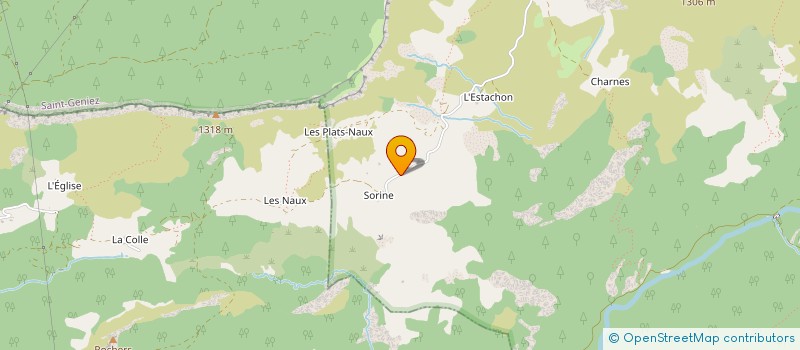 localisation de l'entreprise MADAME VERONIQUE BESLAY à SAINT-GENIEZ