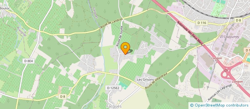 localisation de l'entreprise MADAME VERONIQUE BEUCHER  FARGUES