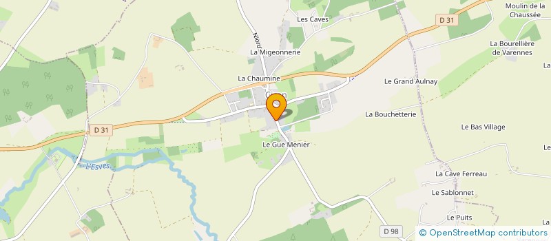 localisation de l'entreprise MADAME VERONIQUE BIDAULT  CIRAN