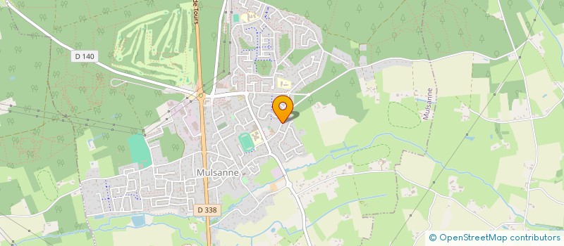 localisation de l'entreprise MADAME VERONIQUE BIGOT  MULSANNE