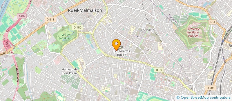 localisation de l'entreprise MADAME VERONIQUE BILAINE à RUEIL-MALMAISON