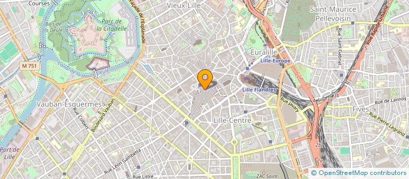 localisation de l'entreprise MADAME VERONIQUE BION à LILLE