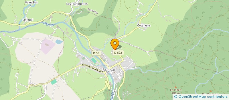 localisation de l'entreprise MADAME VERONIQUE BLATTES  BRASSAC