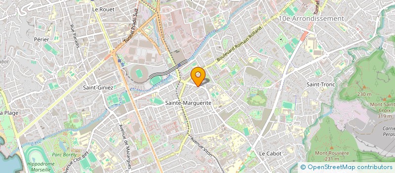 localisation de l'entreprise MADAME VERONIQUE BLAUCHE à MARSEILLE