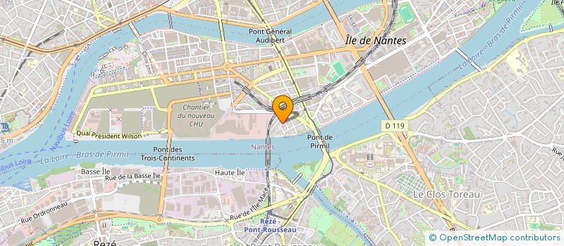 localisation de l'entreprise MADAME VERONIQUE BLAUDEAU à NANTES
