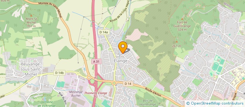 localisation de l'entreprise MADAME VERONIQUE BLAZEJEWSKI  THIONVILLE