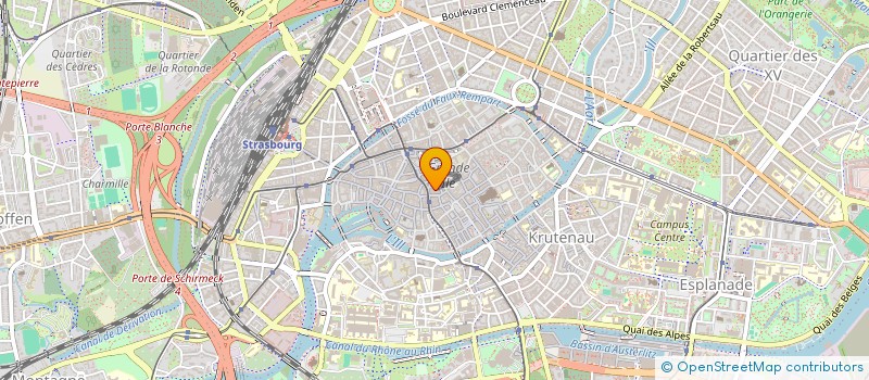 localisation de l'entreprise MADAME VERONIQUE BOILEAU à STRASBOURG