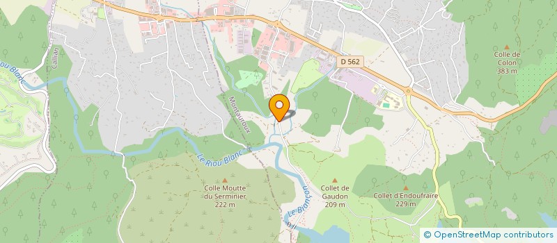 localisation de l'entreprise MADAME VERONIQUE BOIN à MONTAUROUX