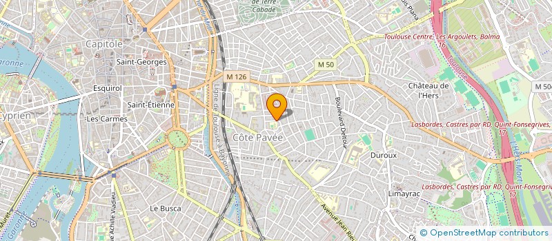 localisation de l'entreprise MADAME VERONIQUE BOIREAU à TOULOUSE