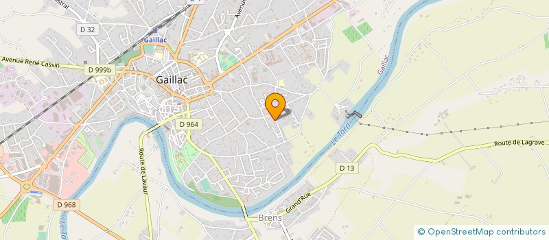 localisation de l'entreprise MADAME VERONIQUE BOIS  GAILLAC