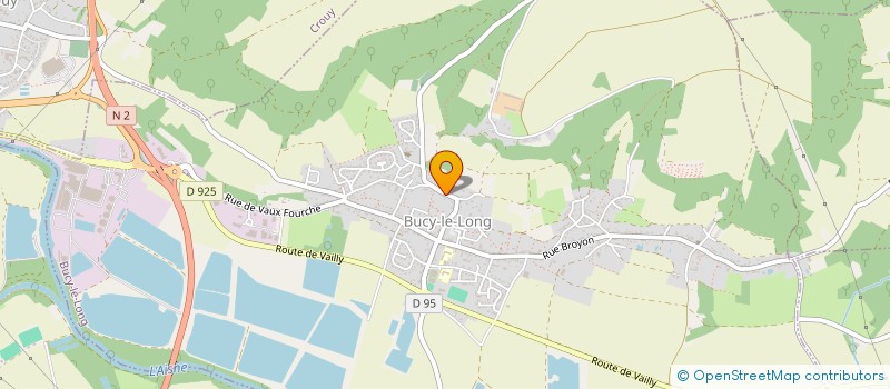 localisation de l'entreprise MADAME VERONIQUE BOISSON à BUCY-LE-LONG