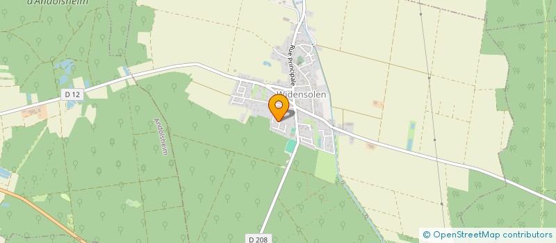 localisation de l'entreprise MADAME VERONIQUE BOLLE-REDAT  WIDENSOLEN