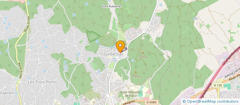 localisation de l'entreprise MADAME VERONIQUE BOLLEGUE  NIMES